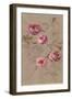 Roses and Butterfly-Danhui Nai-Framed Art Print