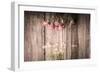 Roses and Daisies on a Wooden Table Horizontal-Denis Karpenkov-Framed Photographic Print