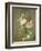 Roses and Gardenias in a glass vase-Albert Williams-Framed Giclee Print