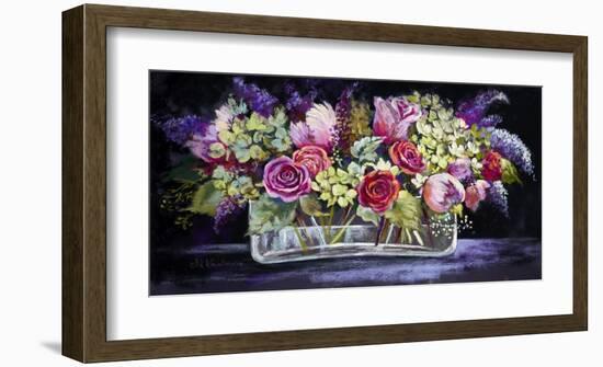 Roses and Lilacs-Nel Whatmore-Framed Giclee Print