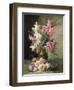 Roses and Lilies-Alfred Godchaux-Framed Giclee Print