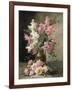 Roses and Lilies-Alfred Godchaux-Framed Giclee Print