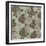 Roses and Linen-Mindy Sommers-Framed Giclee Print