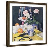 Roses and Oranges, c.1920-Samuel John Peploe-Framed Giclee Print