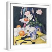 Roses and Oranges, c.1920-Samuel John Peploe-Framed Giclee Print