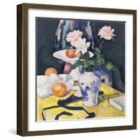 Roses and Oranges, C.1920-Samuel John Peploe-Framed Giclee Print