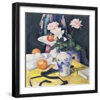 Roses and Oranges, C.1920-Samuel John Peploe-Framed Premium Giclee Print