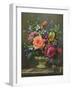 Roses and Pansies-Albert Williams-Framed Giclee Print