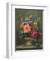 Roses and Pansies-Albert Williams-Framed Giclee Print