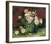 Roses and Peonies, 1886-Vincent van Gogh-Framed Art Print