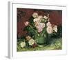 Roses and Peonies, 1886-Vincent van Gogh-Framed Art Print