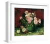 Roses and Peonies, c.1886-Vincent van Gogh-Framed Giclee Print