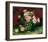 Roses and Peonies, c.1886-Vincent van Gogh-Framed Giclee Print