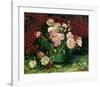 Roses and Peonies, c.1886-Vincent van Gogh-Framed Giclee Print