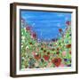 Roses and Poppies-Caroline Duncan-Framed Giclee Print