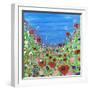 Roses and Poppies-Caroline Duncan-Framed Giclee Print