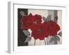 Roses and Stripes 1-Ariane Martine-Framed Art Print