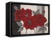Roses and Stripes 1-Ariane Martine-Framed Stretched Canvas