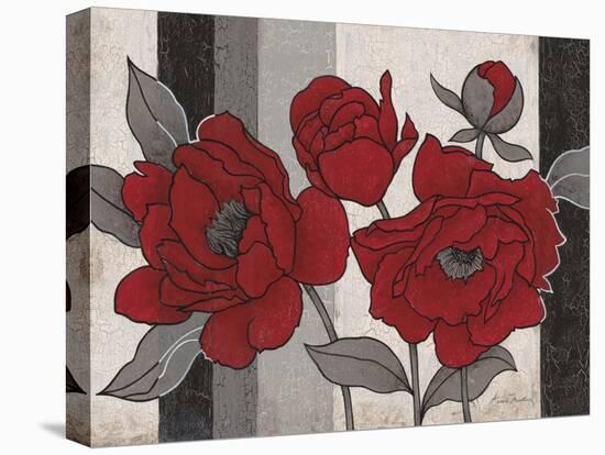 Roses and Stripes 2-Ariane Martine-Stretched Canvas