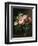 Roses and Tree Anemone in a Glass Vase-Johan Laurentz Jensen-Framed Giclee Print