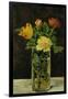 Roses and Tulips, 1882-Edouard Manet-Framed Giclee Print