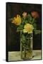 Roses and Tulips, 1882-Edouard Manet-Framed Stretched Canvas