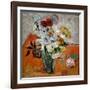 Roses and Wind-Flowers, 1890 (Oil on Canvas)-Vincent van Gogh-Framed Giclee Print