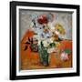 Roses and Wind-Flowers, 1890 (Oil on Canvas)-Vincent van Gogh-Framed Giclee Print