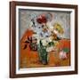 Roses and Wind-Flowers, 1890 (Oil on Canvas)-Vincent van Gogh-Framed Giclee Print