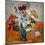Roses and Wind-Flowers, 1890 (Oil on Canvas)-Vincent van Gogh-Mounted Giclee Print