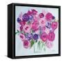 Roses are Pink-Farida Zaman-Framed Stretched Canvas