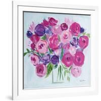 Roses are Pink-Farida Zaman-Framed Art Print