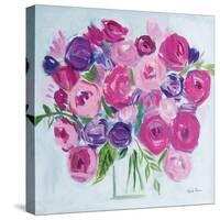 Roses are Pink-Farida Zaman-Stretched Canvas