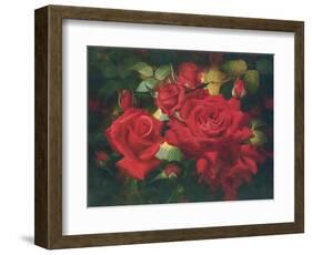 Roses Are Red-Bowmy-Framed Art Print