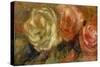 Roses by Renoir-Pierre Auguste Renoir-Stretched Canvas