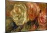 Roses by Renoir-Pierre Auguste Renoir-Mounted Giclee Print