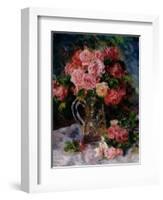 Roses, C.1879-Pierre-Auguste Renoir-Framed Giclee Print