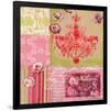 Roses & Candelabra-Anna Flores-Framed Premium Giclee Print