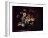 Roses, Carnations, Hyacinths and Flowers-Jean-Baptiste Monnoyer-Framed Giclee Print