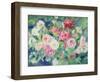 Roses, circa 1885-Pierre-Auguste Renoir-Framed Premium Giclee Print