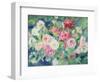 Roses, circa 1885-Pierre-Auguste Renoir-Framed Premium Giclee Print