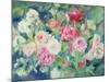 Roses, circa 1885-Pierre-Auguste Renoir-Mounted Giclee Print