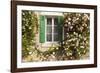 Roses Cover a House in the Village of Chedigny, Indre-Et-Loire, Centre, France, Europe-Julian Elliott-Framed Photographic Print