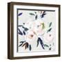 Roses DamaskÍd-Isabelle Z-Framed Art Print