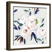 Roses DamaskÍd-Isabelle Z-Framed Art Print