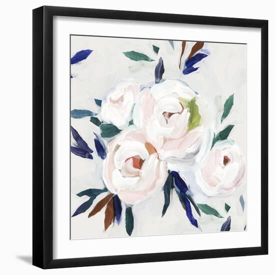 Roses DamaskÍd-Isabelle Z-Framed Art Print