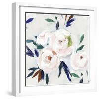 Roses DamaskÍd-Isabelle Z-Framed Art Print