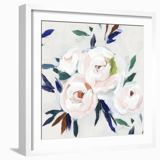 Roses DamaskÍd-Isabelle Z-Framed Art Print