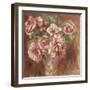 Roses dans un vase-Pierre-Auguste Renoir-Framed Giclee Print