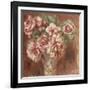 Roses dans un vase-Pierre-Auguste Renoir-Framed Giclee Print